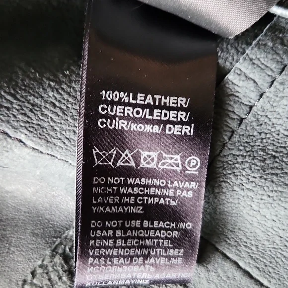Ron Tomson Genuine Leather Rebel Jacket - Black Green